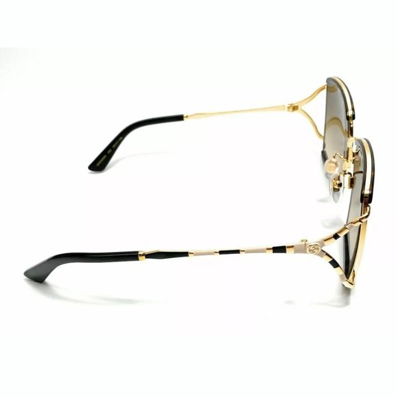 Gucci Women\'s Havana Gold Sunglasses!